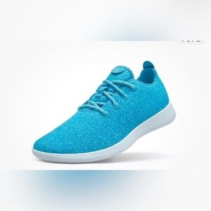 New ALLBIRDS Wool Runner Shoes Thrive Teal Clarity Blue Merino Turquoise White